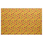 Farbige Ladybugs Stoff (Fat Quarter (45,7 x 55,9 cm))