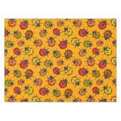 Farbige Ladybugs Tischdecke (Vorderseite (Horizontal))