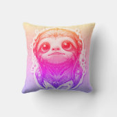 Farbige Lampen, Coole Streams 41 x 41 Kissen (Rückseite)