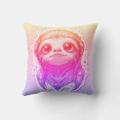 Farbige Lampen, Coole Streams 41 x 41 Kissen (Rückseite)