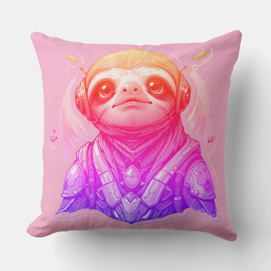 Farbige Lampen, Coole Streams 51 x 51 Kissen (Vorderseite)