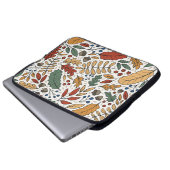 Farbige Leaf-Quadrat-Gestaltung im Herbst Laptopschutzhülle (Vorne Knopf)