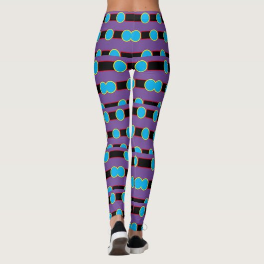 Farbige Leggings (Rückseite)
