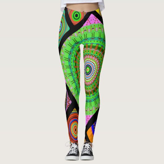 Farbige Leggings (Vorderseite)