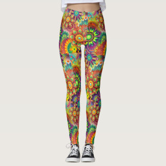 farbige Leggings