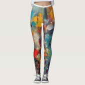 Farbige Leggings (Vorderseite)