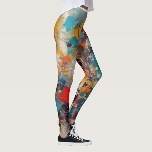 Farbige Leggings (Rechts)