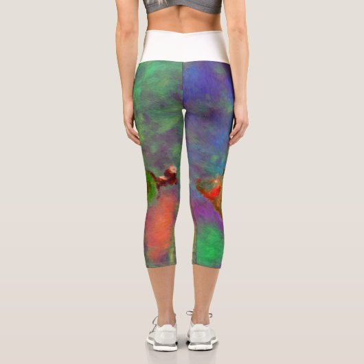 Farbige Leggings (Rückseite)