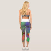 Farbige Leggings (Rückseite)