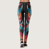 Farbige Leggings (Rückseite)