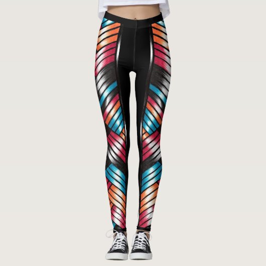 Farbige Leggings (Vorderseite)
