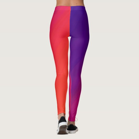 Farbige Leggings (Rückseite)
