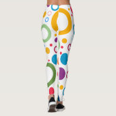 Farbige Leggings (Rückseite)