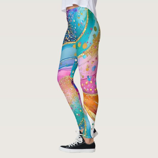 Farbige Leggings (Links)