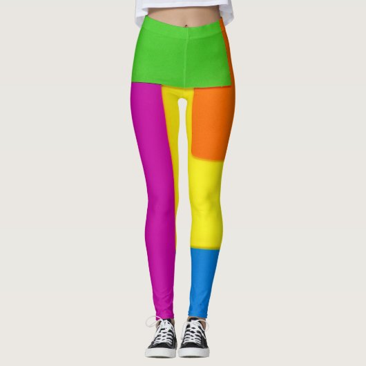 Farbige Leggings (Vorderseite)