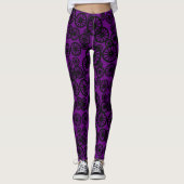 Farbige Leggings des phantastischen Radtyps in Pas (Vorderseite)