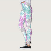 Farbige Leggings des phantastischen Radtyps in Pas (Links)