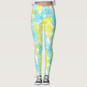 Farbige Leggings des phantastischen Radtyps in Pas (Vorderseite)