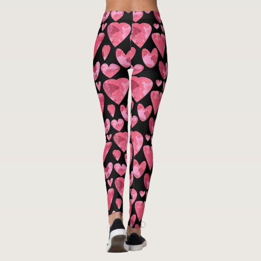 Farbige Leggings drucken (Rückseite)