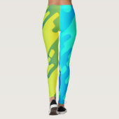 farbige Leggings für Mädchen (Rückseite)