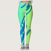 farbige Leggings für Mädchen (Vorderseite)