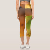 Farbige Leggings für Yoga und Pilates (Rückseite)