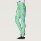 Farbige Leggings mit Spandex für die Kontrolle der (Links)