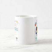 Farbige Lehrer-Spotlight-Würdigungsprofil Kaffeetasse (Mittel)