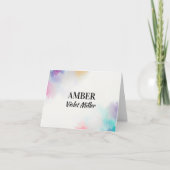 Farbige Leinwand (Vorderseite)