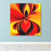 Farbige Leinwände Single auf Vierfachfeld drucken Leinwanddruck (Insitu (Holzboden))