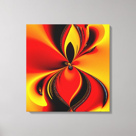 Farbige Leinwände Single auf Vierfachfeld drucken Leinwanddruck (Vorderseite)