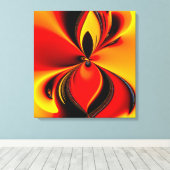 Farbige Leinwände Single auf Vierfachfeld drucken Leinwanddruck (Insitu (Holzboden))