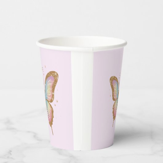 FARBIGE LEITUNGEN PAPPBECHER (Rechts)