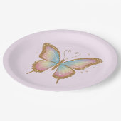 FARBIGE LEITUNGEN PAPPTELLER (Schrägansicht)