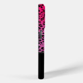 Farbige Leopardendrucke & schwarze Diamanten Case-Mate iPhone Hülle (Rückseite / Rechts)