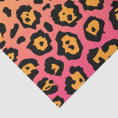 Farbige Leopardendrucke Seidenpapier (Ausschnitt)