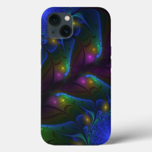 Farbige Leuchtende Abstrakte Moderne Trippy-Frakta Case-Mate iPhone Hülle