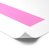 Farbige LGBT-Regenbogenfarben Gay Pride 2019 Poster (Ecke)