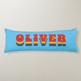 Farbige LGBTQ-Regenbogen-Gay Pride-Flag-Individuel Seitenschläferkissen