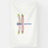 Farbige Libelle Banner (Vertikal)