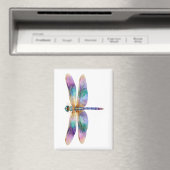 Farbige Libelle – Irisierende Naturkunst Magnet (In Situ (Geschirrspüler))