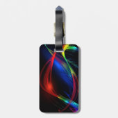 Farbige Lichter - Gepäckmarke Gepäckanhänger (Rückseite vertikal)
