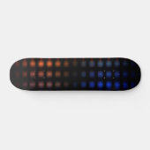 Farbige Lichter Skateboard (Horizontal)