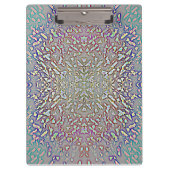 Farbige Lichtreflektionen Klemmbrett (Vorderseite)