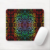 Farbige Lichtreflektionen Mousepad (Mit Mouse)