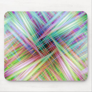 Farbige Lichtspuren Mousepad