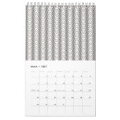 Farbige Lichtstrahlen, Abstrakt & psychedelisch Kalender (Mär 2027)