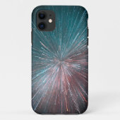 Farbige Lichtstreuen in Telefonkabeln Case-Mate iPhone Hülle (Rückseite)