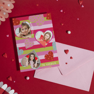 Farbige Liebe Herzlich Fotos Valentinstag Feiertagskarte