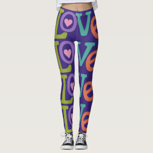 Farbige Liebe Leggings